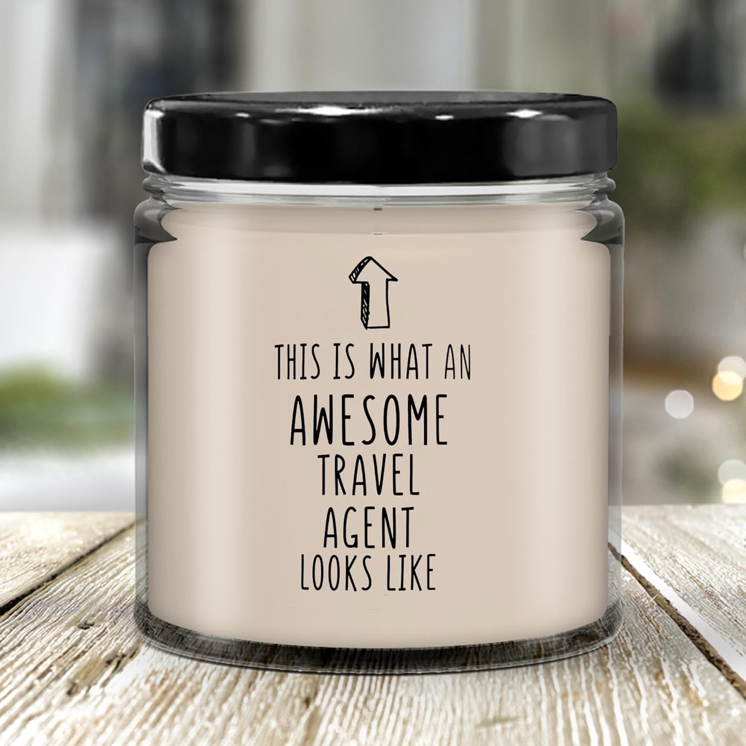 A Hilarious Eco-Friendly Travel Agent Candle