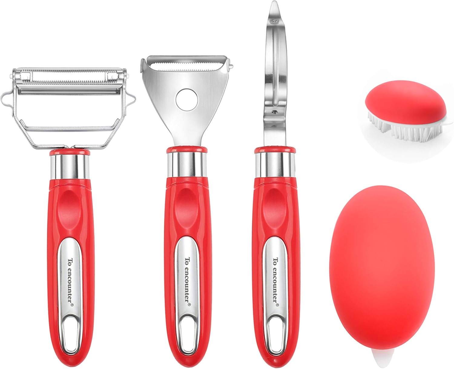 Ergonomic Vegetable Peeler Set