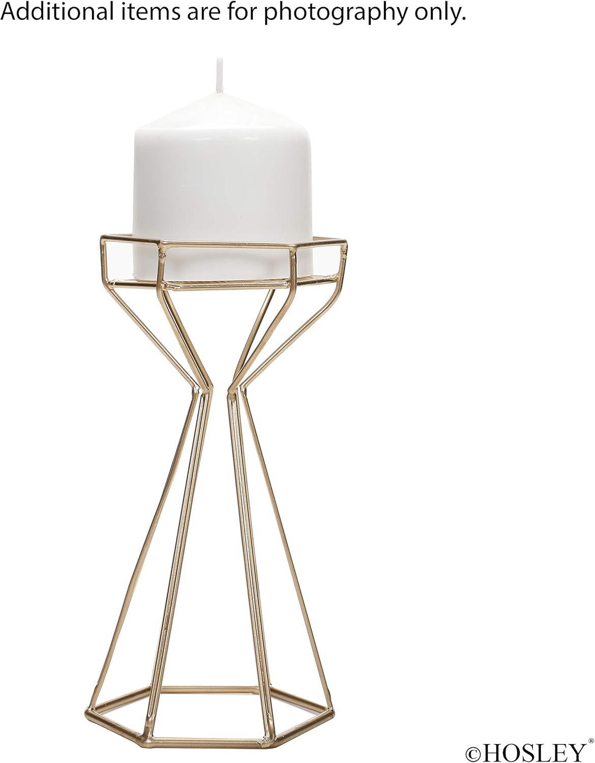 Elegant Gold Candle Holders