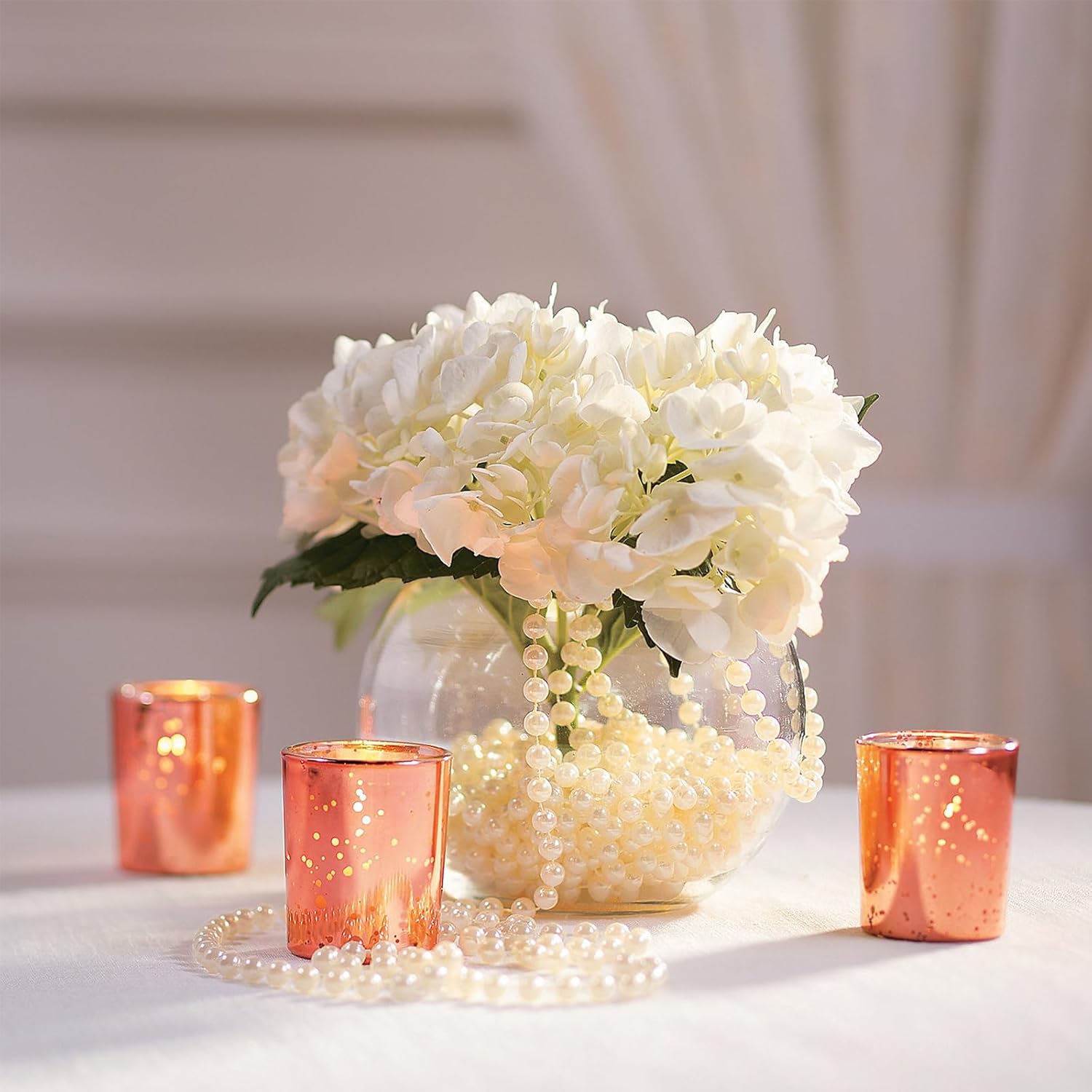 V votive candle holders