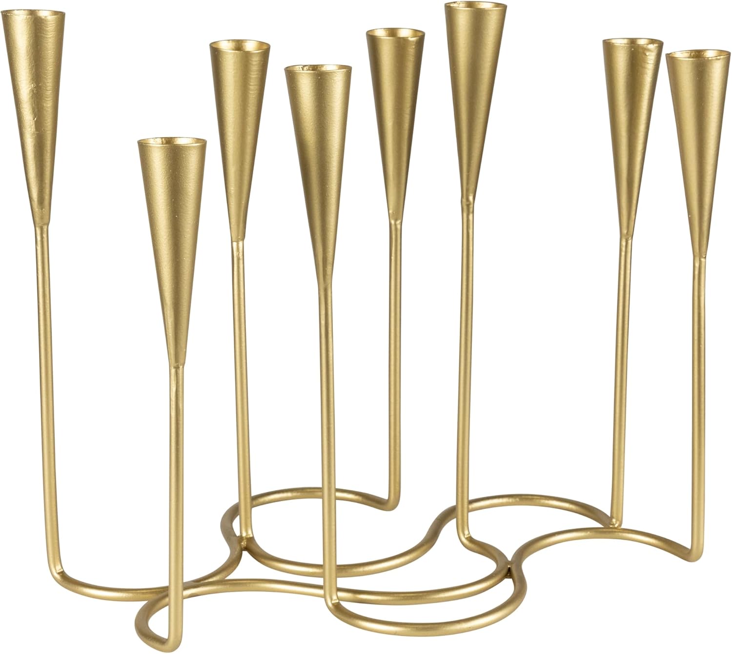 Modern 11 Iron Candle Holder