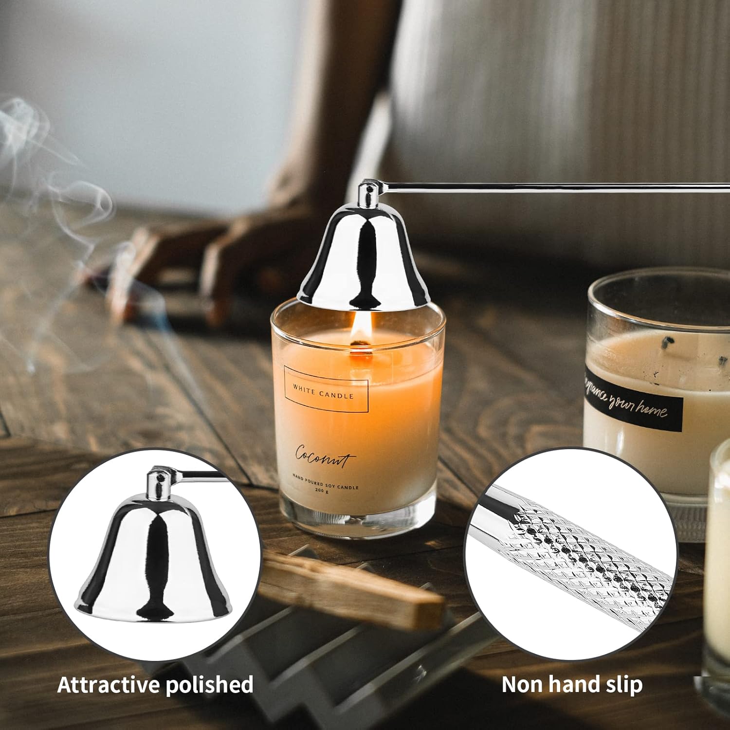 Kirecoo 3-in-1 Candle Accessory Set