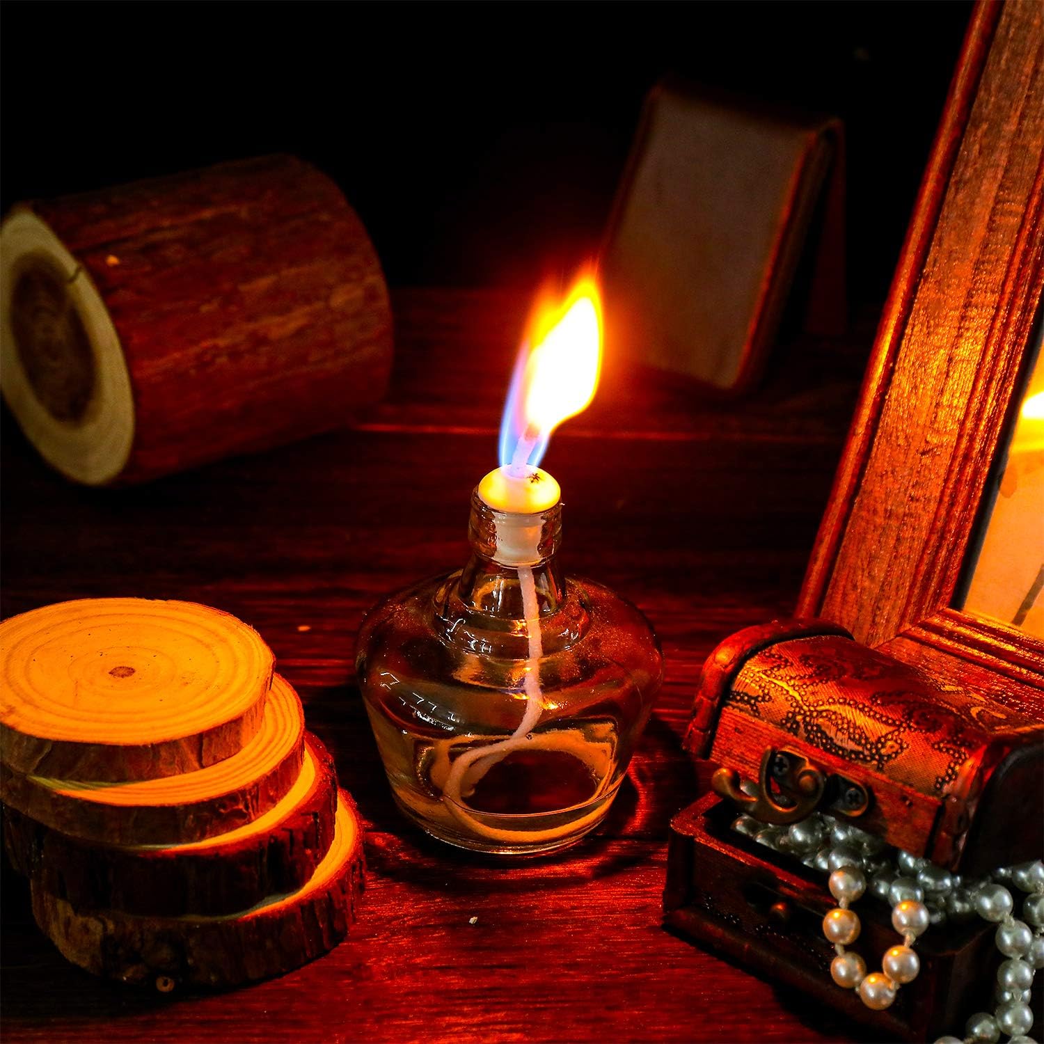 295-Ft Durable Oil Lamp Wicks for Lanterns More