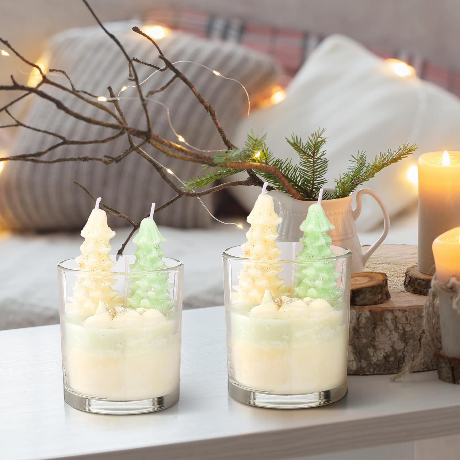 2-Pack Winter Forest Candle Bundle