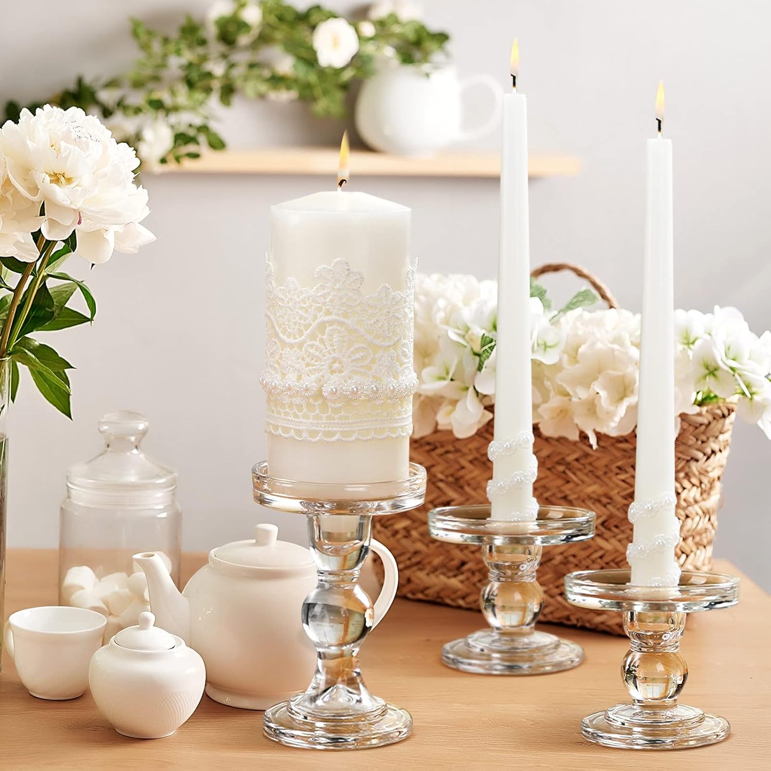 Irenare Unity Candles with Holder