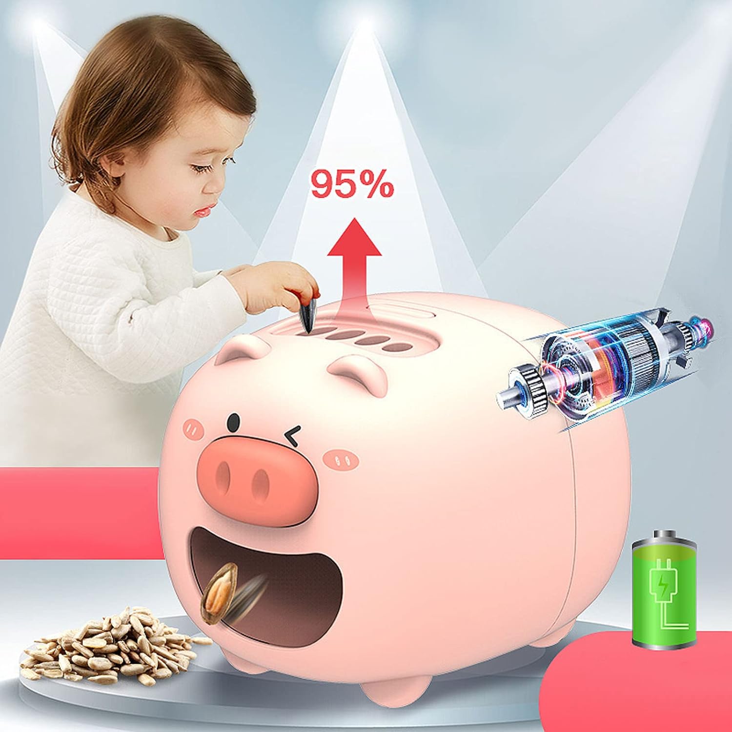 Sunflower Seed Sheller Cute Electric Peeling Machine