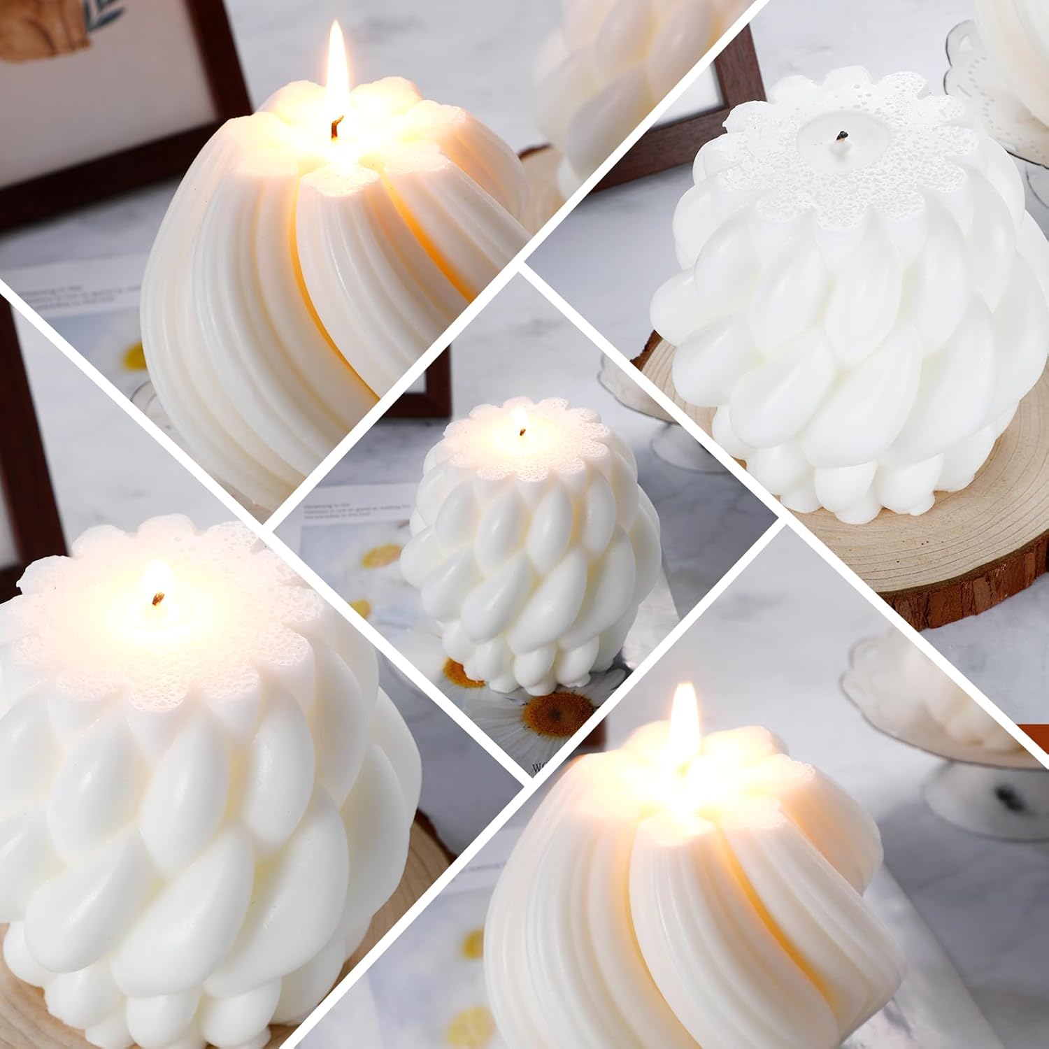 Elegant Aesthetic Soy Wax Candles