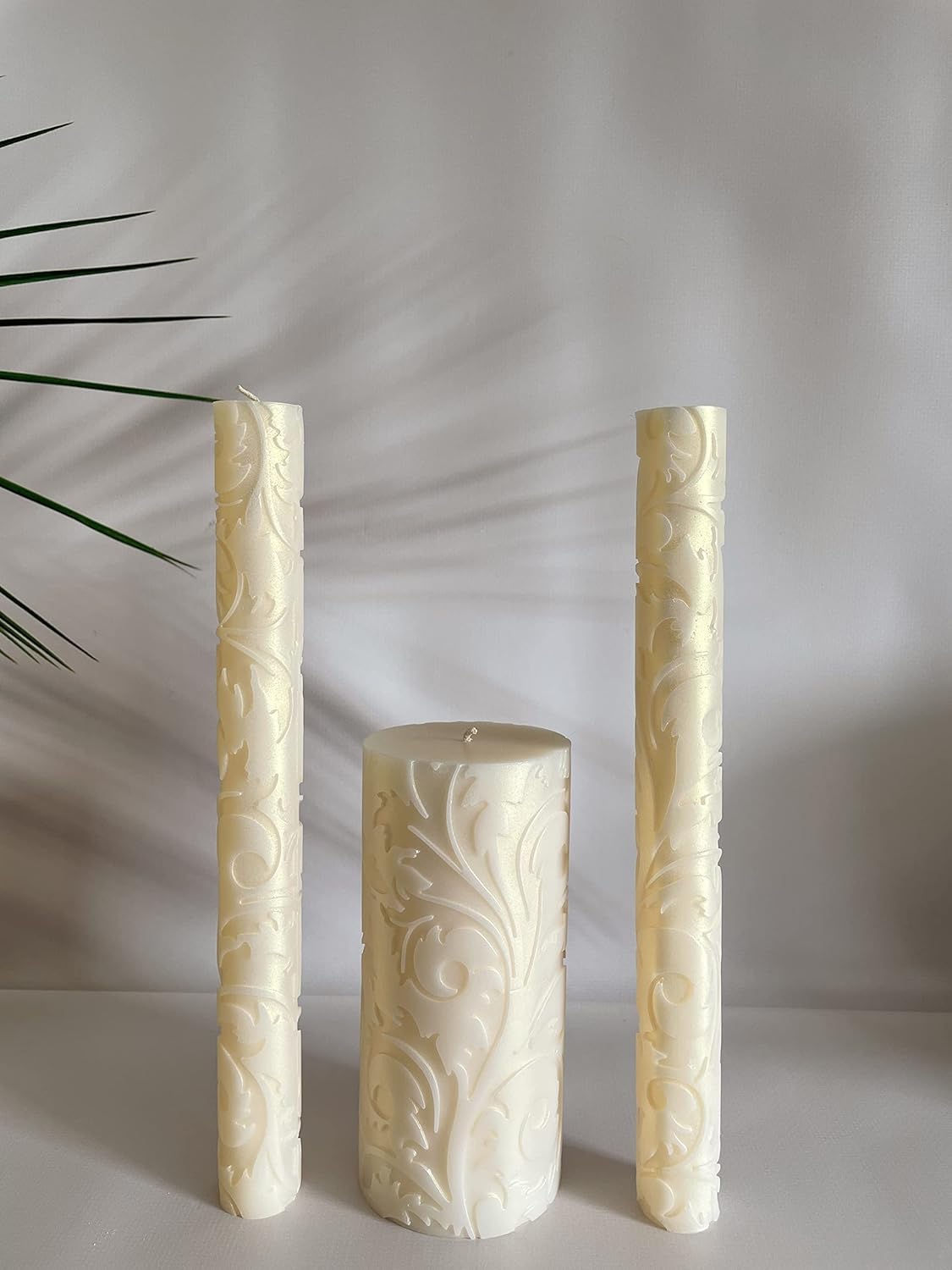 Wedding Wedding Unity Candle Set - Symbol of Love Connection