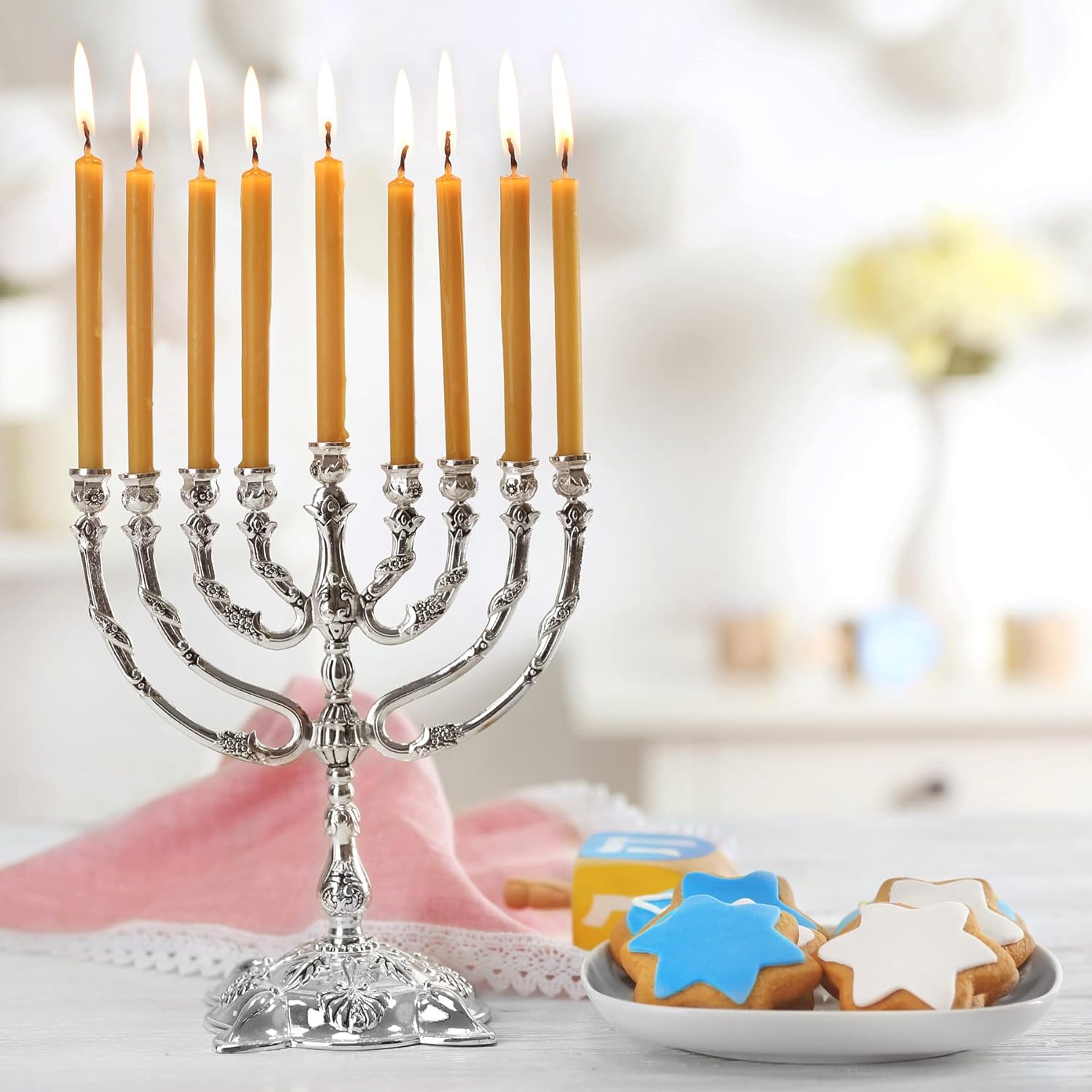 Tall Candle Sticker Guard Your Taper Candles Secure Durable Adhesive Stick