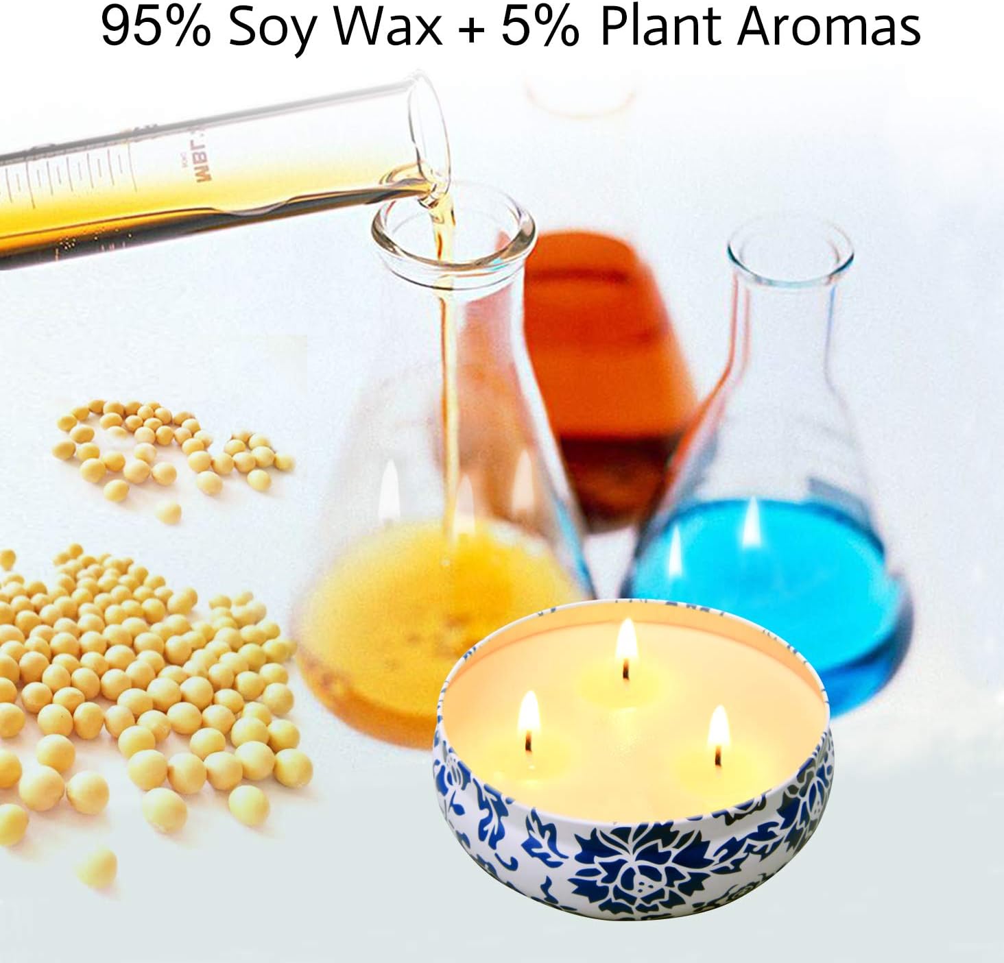 Citronella Candle Set Cancel the Heat