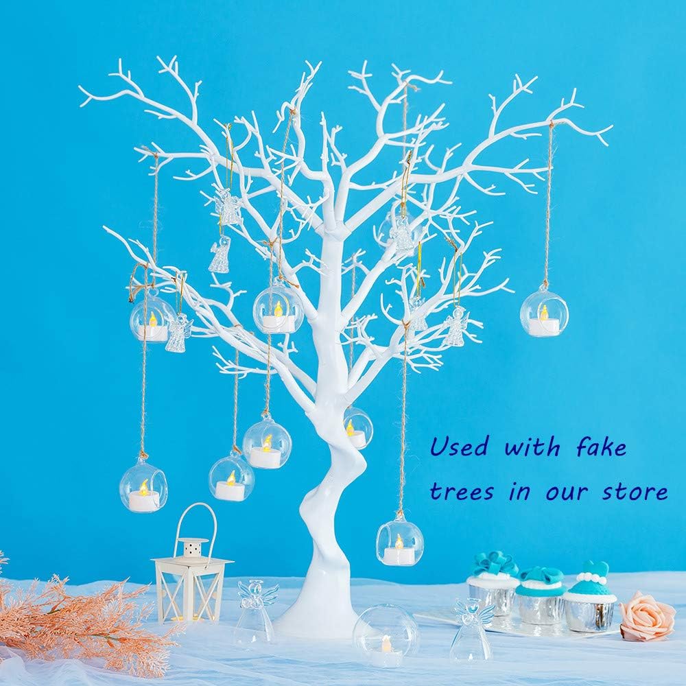 Hanging Glass Globes for Tea Light Holders