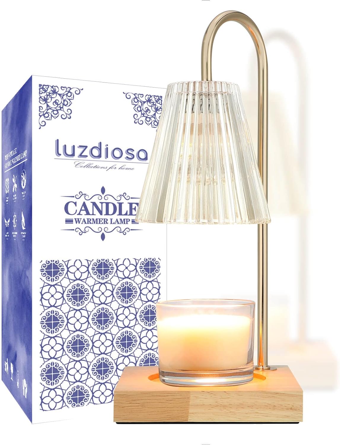 Luzdiosa Candle Warmer Lamp with Timer