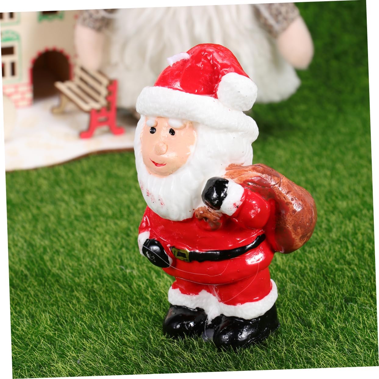 STOBAZA Santa Claus persuade Candles Set with 2