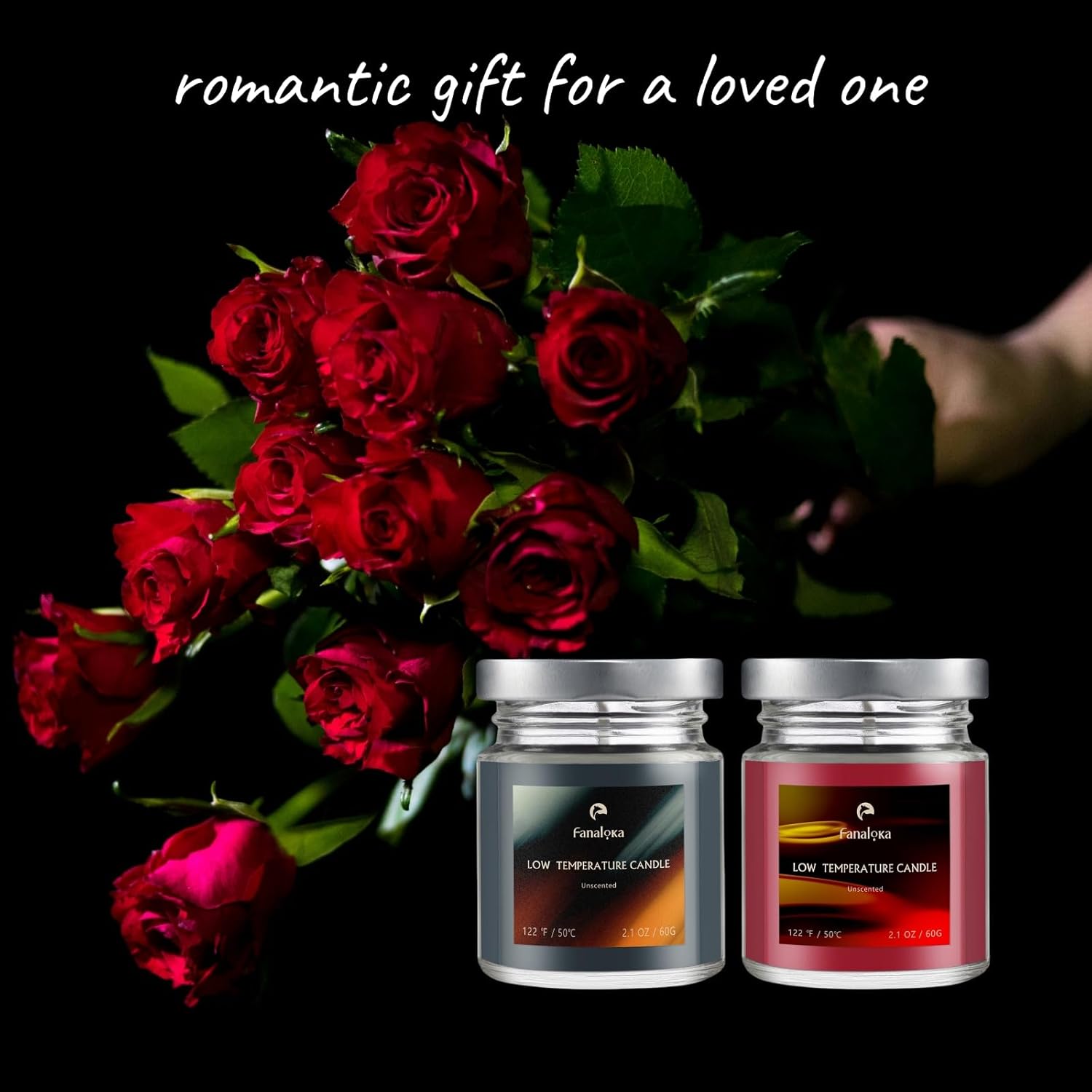 Wax Play Candles Black Red Set Safe Fun