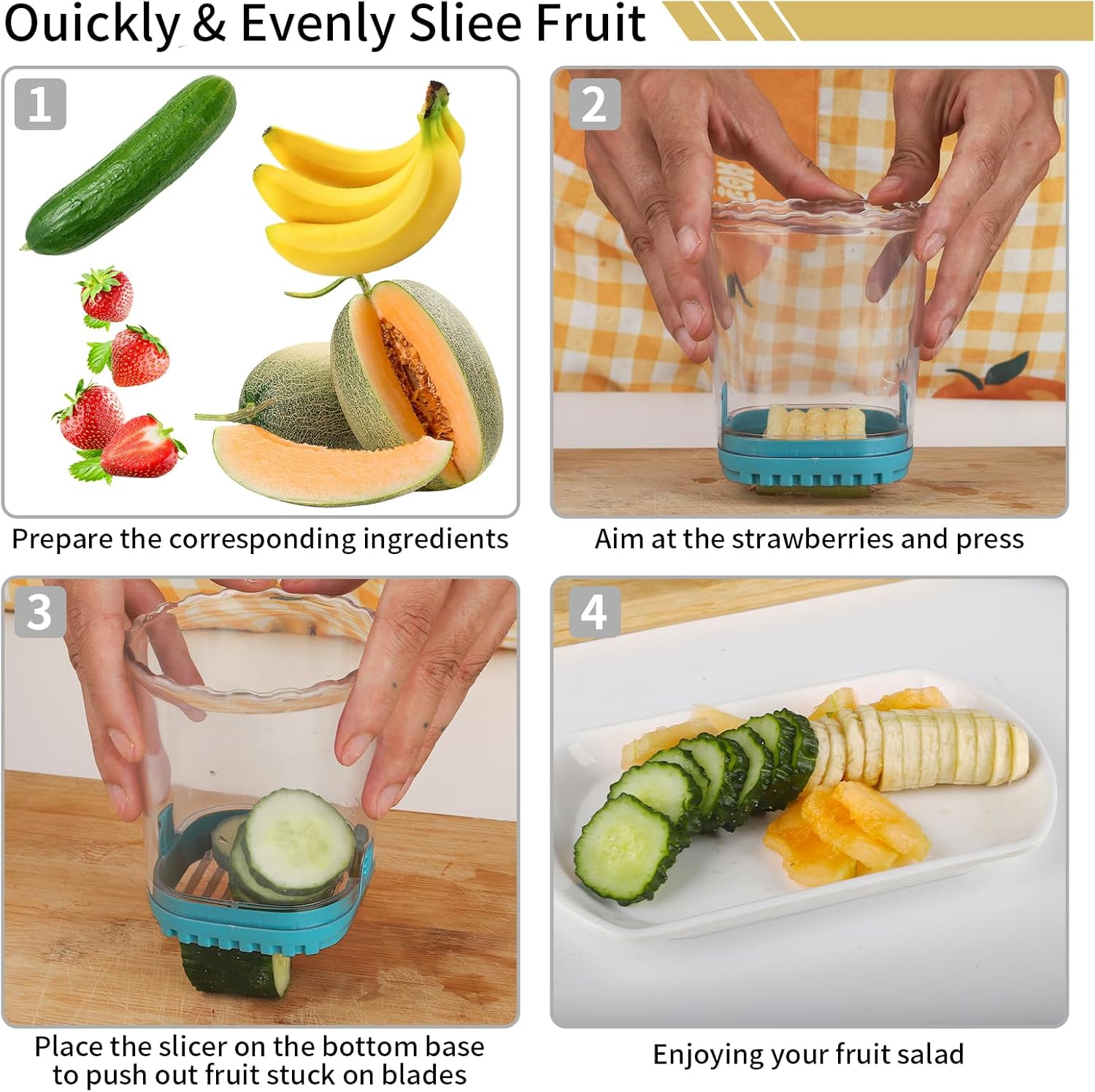 Smarter Slicer Effortless Fruit Slicing