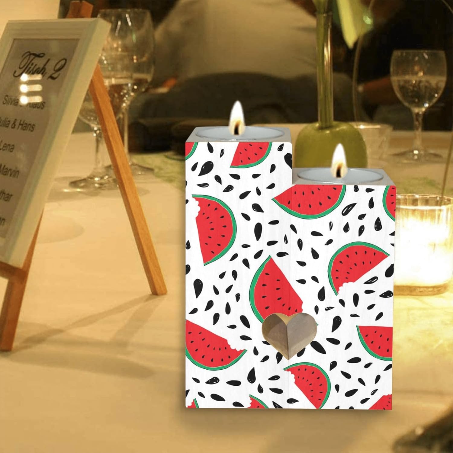 OTVEE Heart Candle Holder
