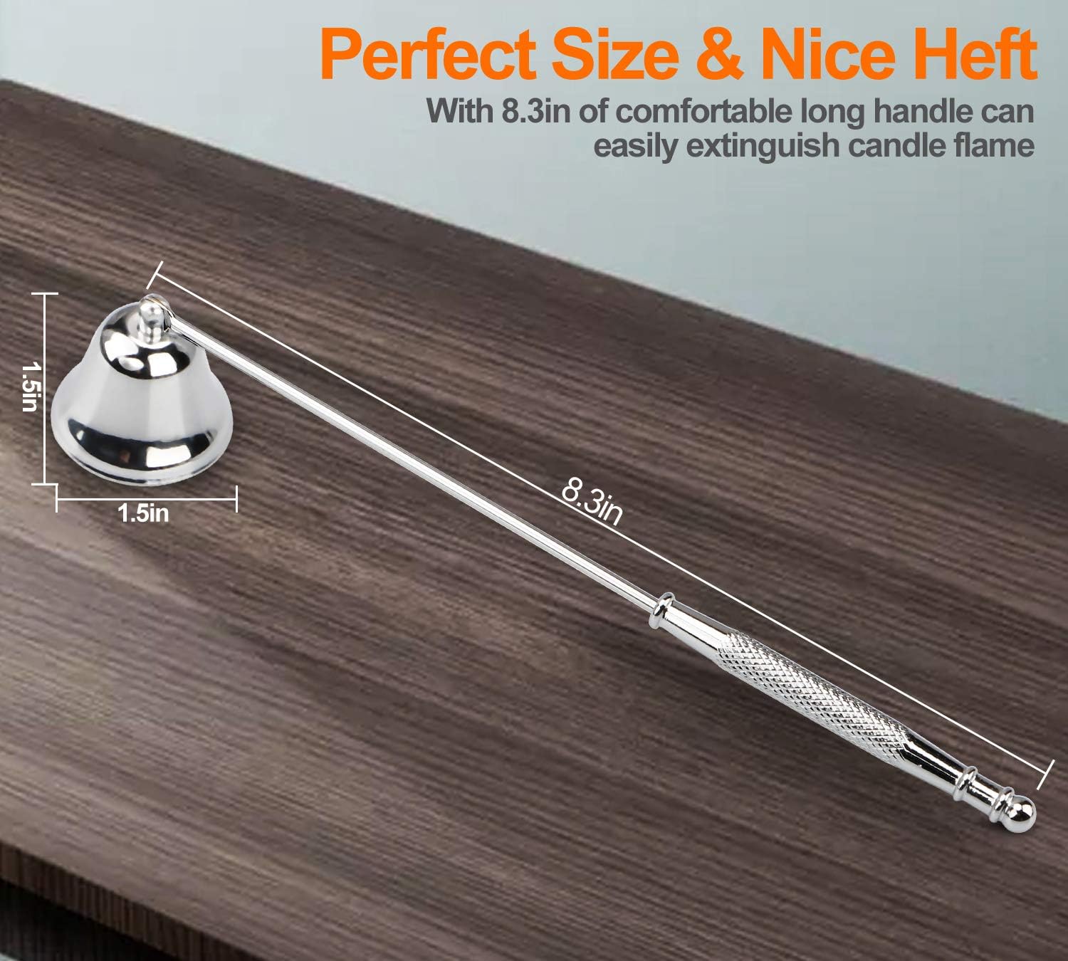 Candle Snuffer with Long Handle