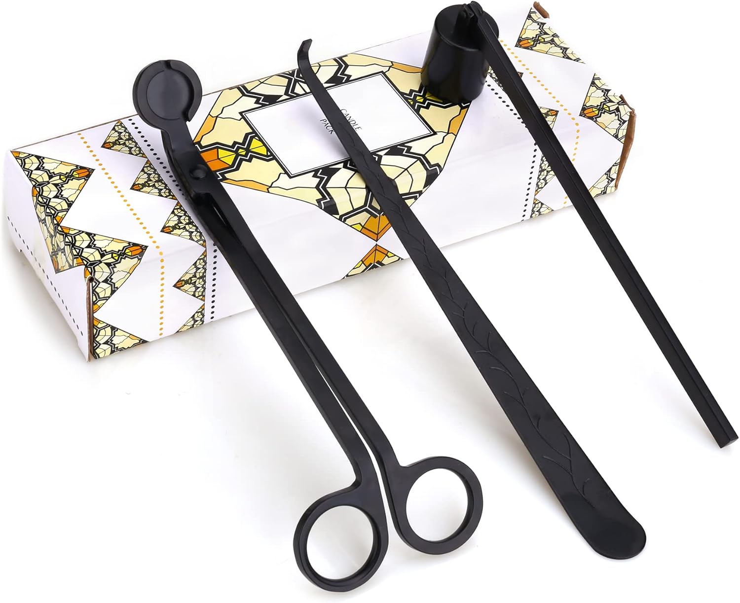Candle Care Kit 3 in 1 Set Black
