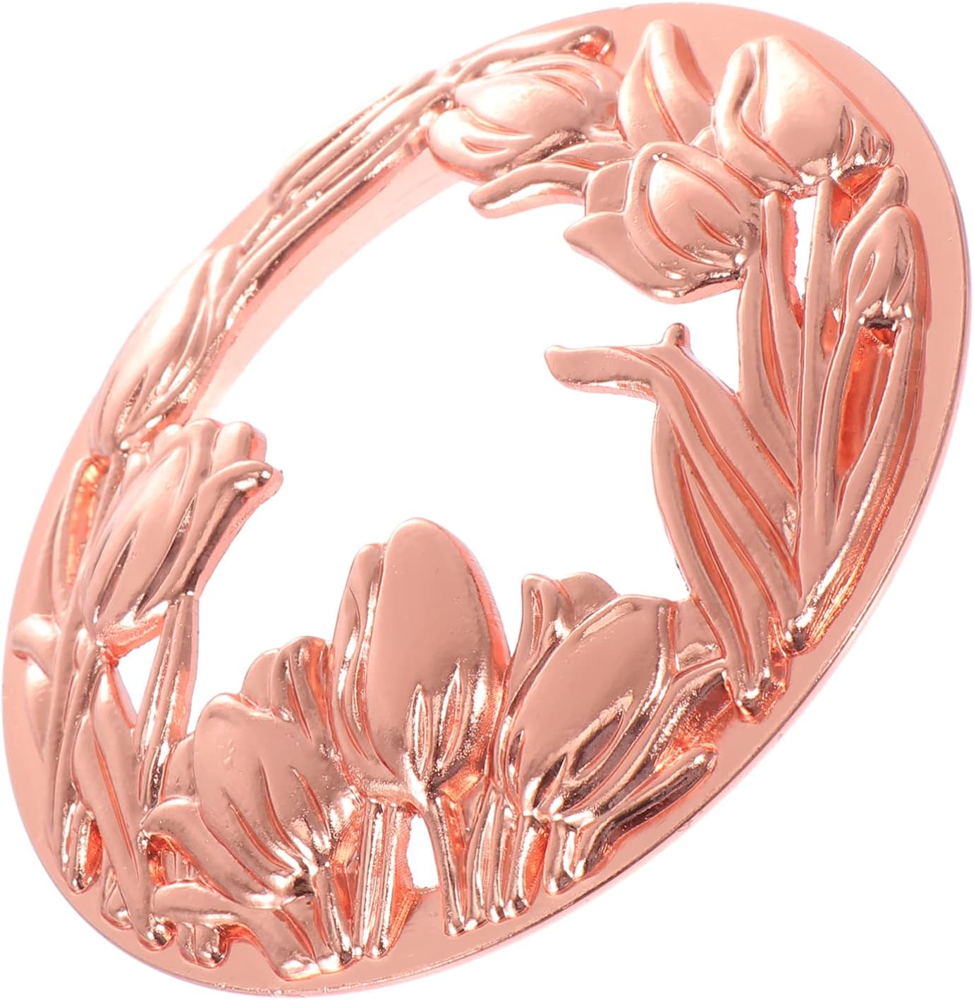 VOSAREA Windproof Durable Rose Gold Metal Candle Shade