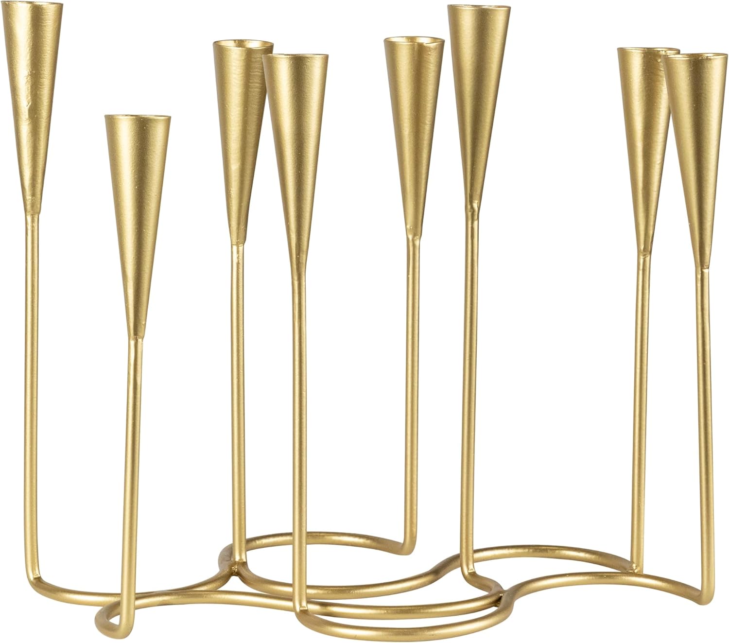 Modern 11 Iron Candle Holder