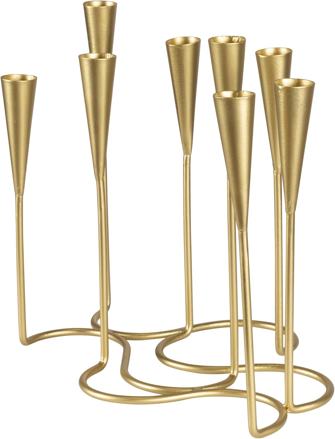 Modern 11 Iron Candle Holder