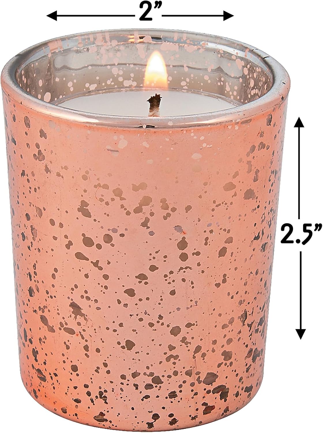 V votive candle holders