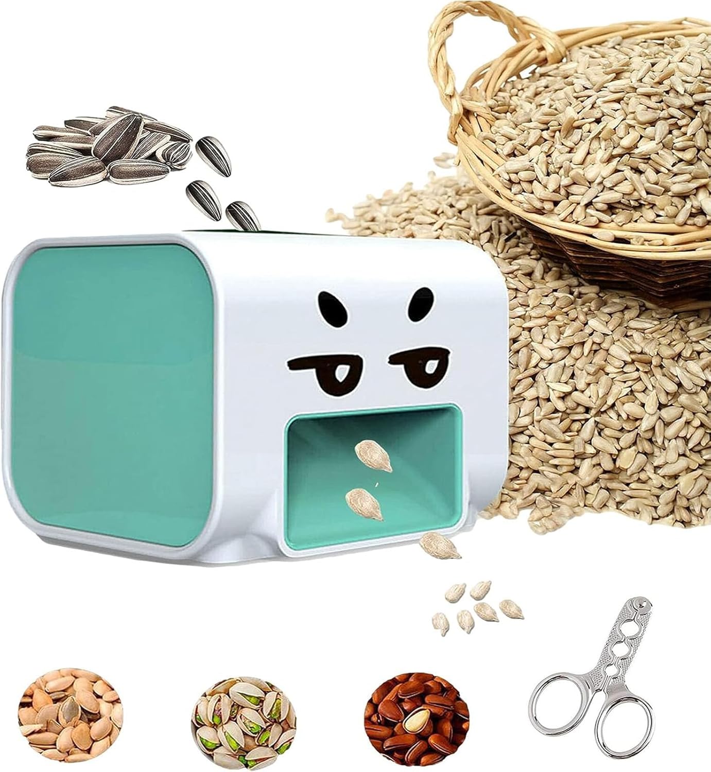 Gowcxn Sunflower Seed Peeler Machine Blue