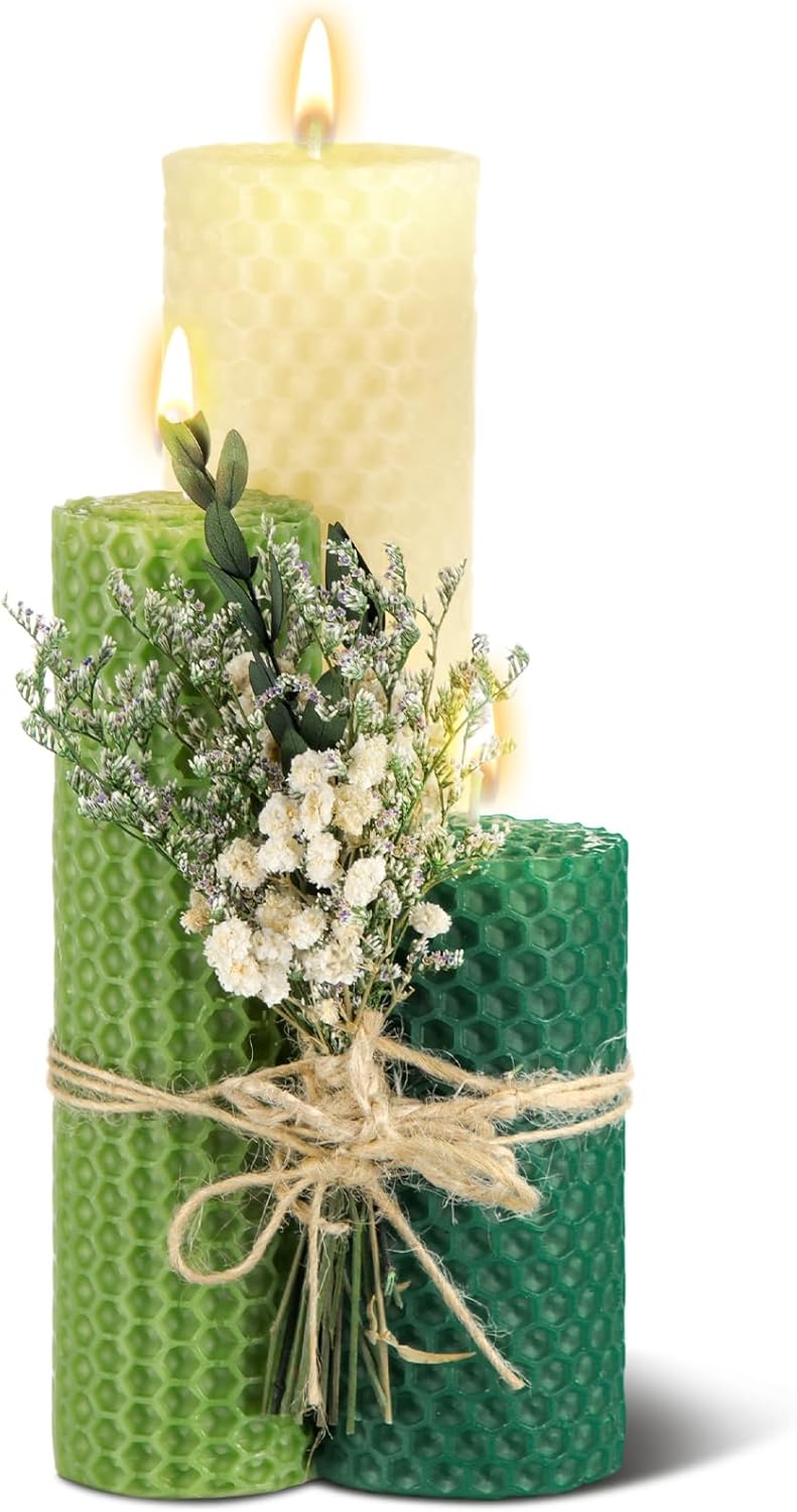 Bees Crew Candle Set 3-Color