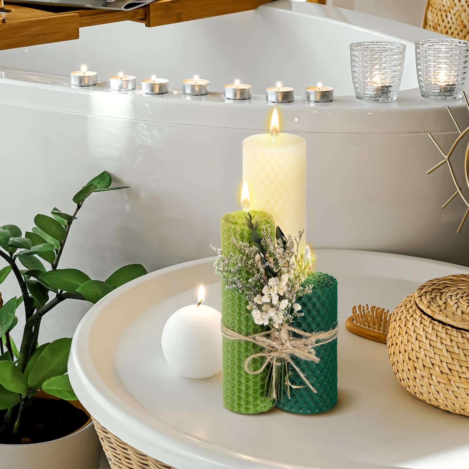 Bees Crew Candle Set 3-Color