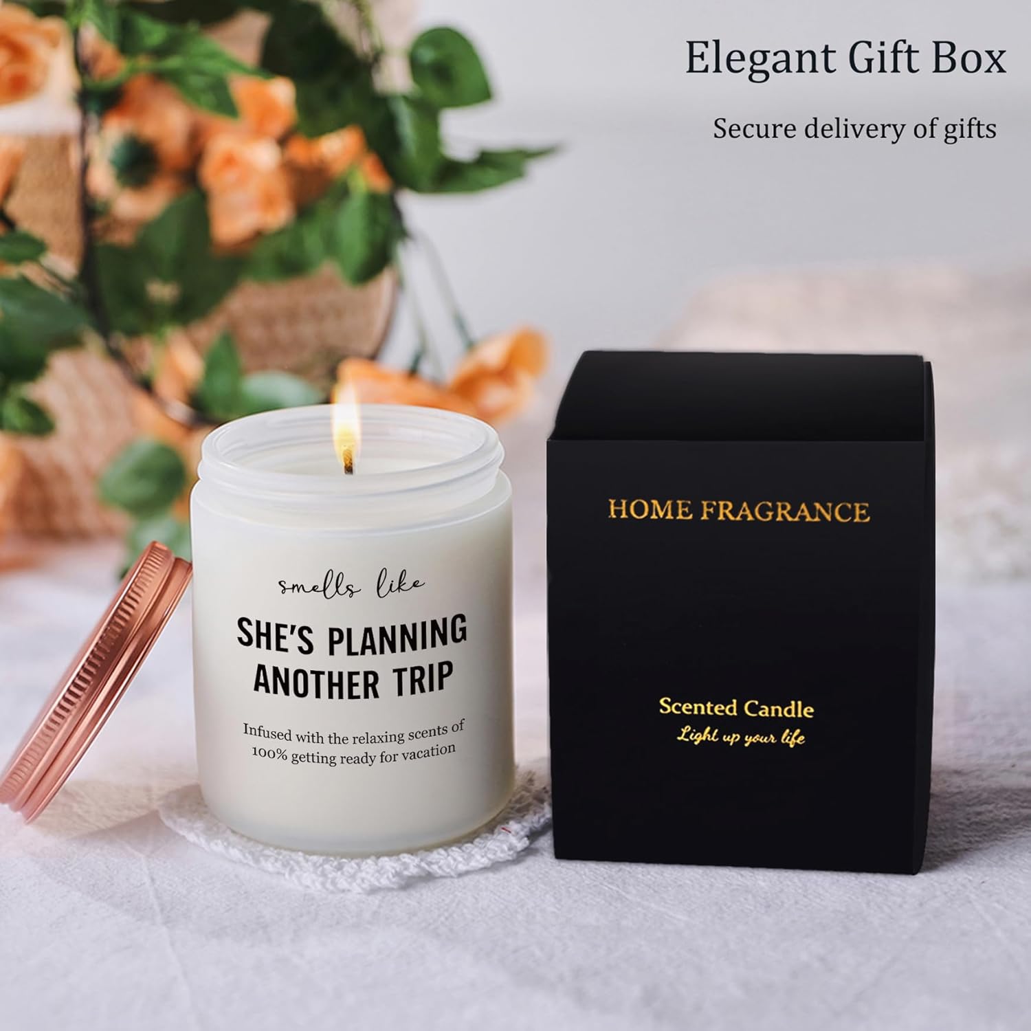 Delightful Travel Candle for Women