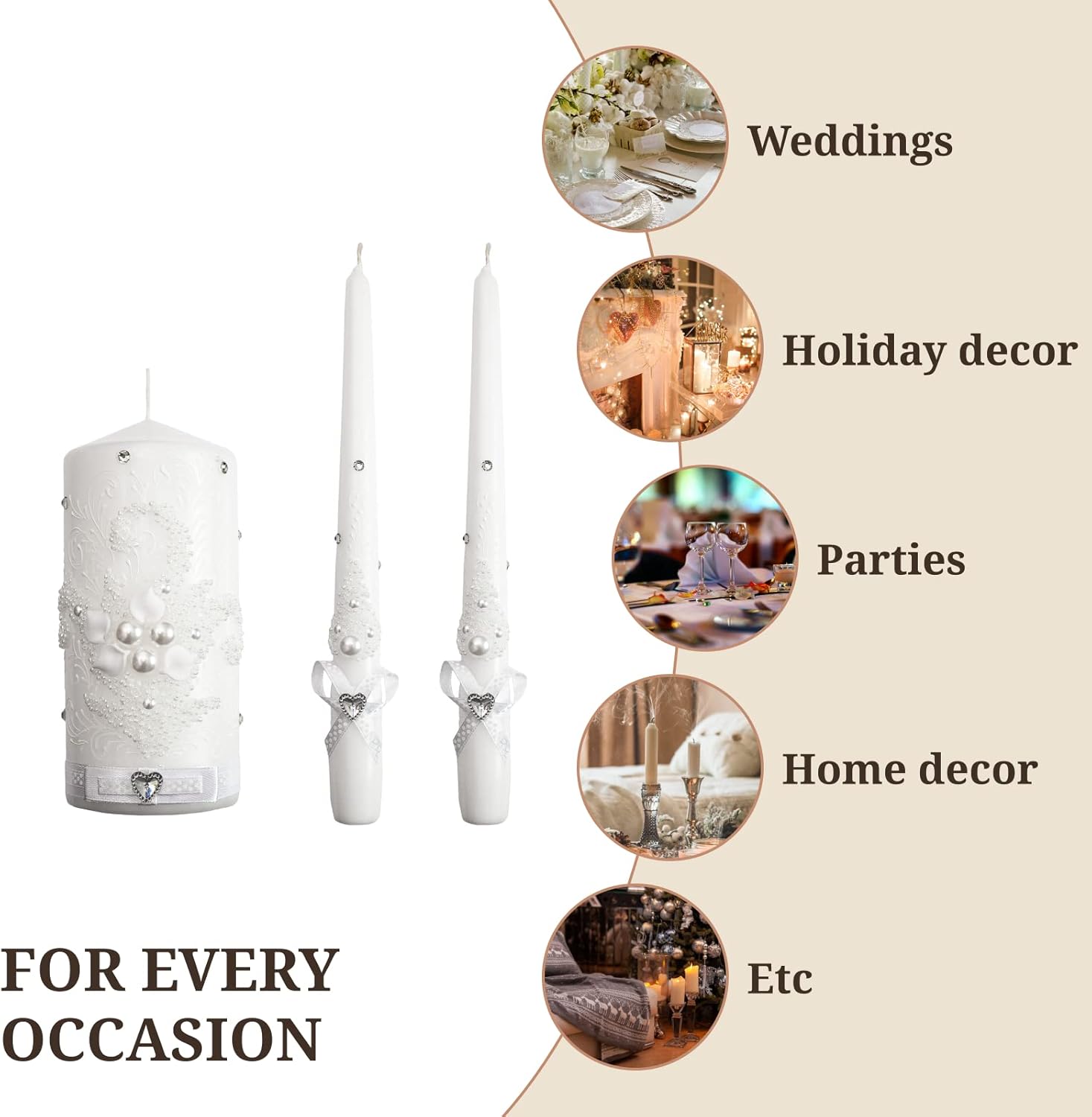 Wedding Unity Candle Set