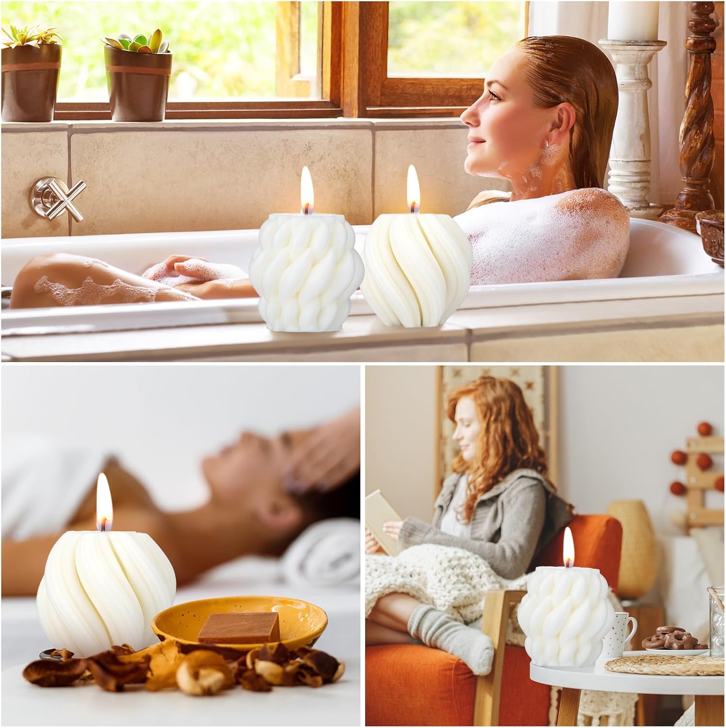 Elegant Aesthetic Soy Wax Candles