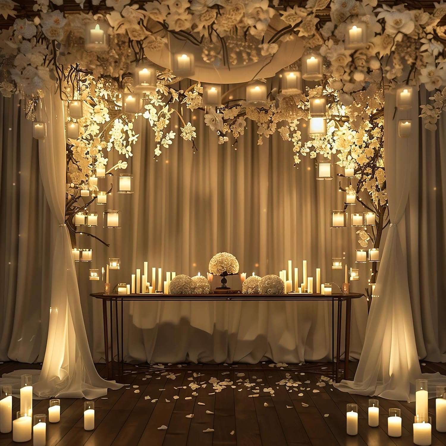 MTLEE 54 Pcs Unity Candles Set Perfect for Weddings and Parties