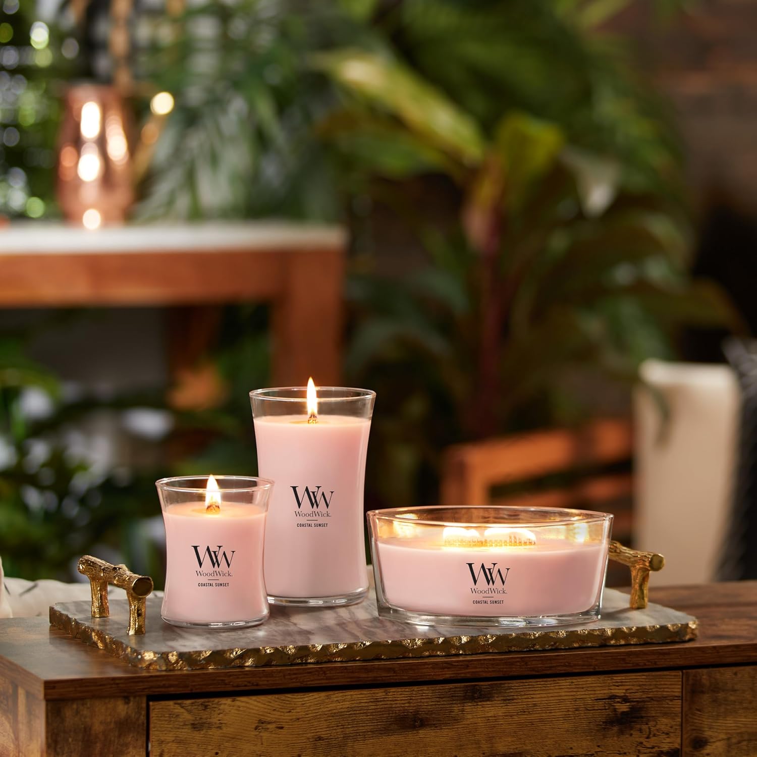 Vanilla Sea Salt Scented Medium Candle 97oz