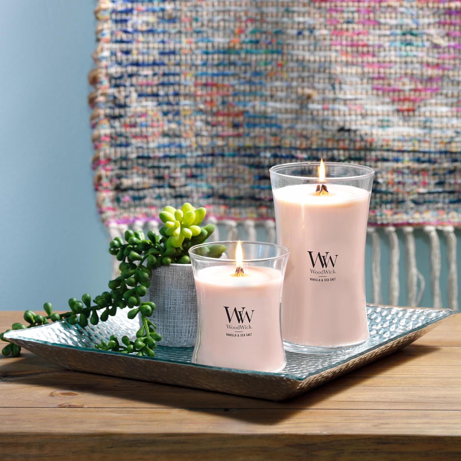 Vanilla Sea Salt Scented Medium Candle 97oz