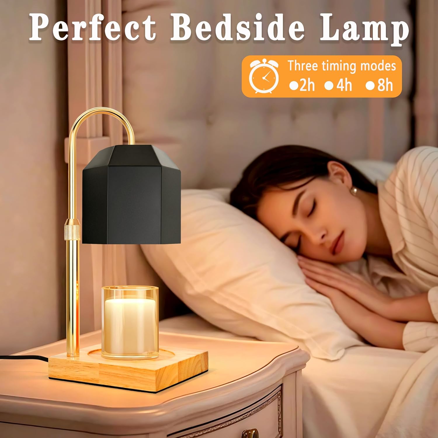 NELICOND Candle Warmer Lamp with Timer and Dimmer