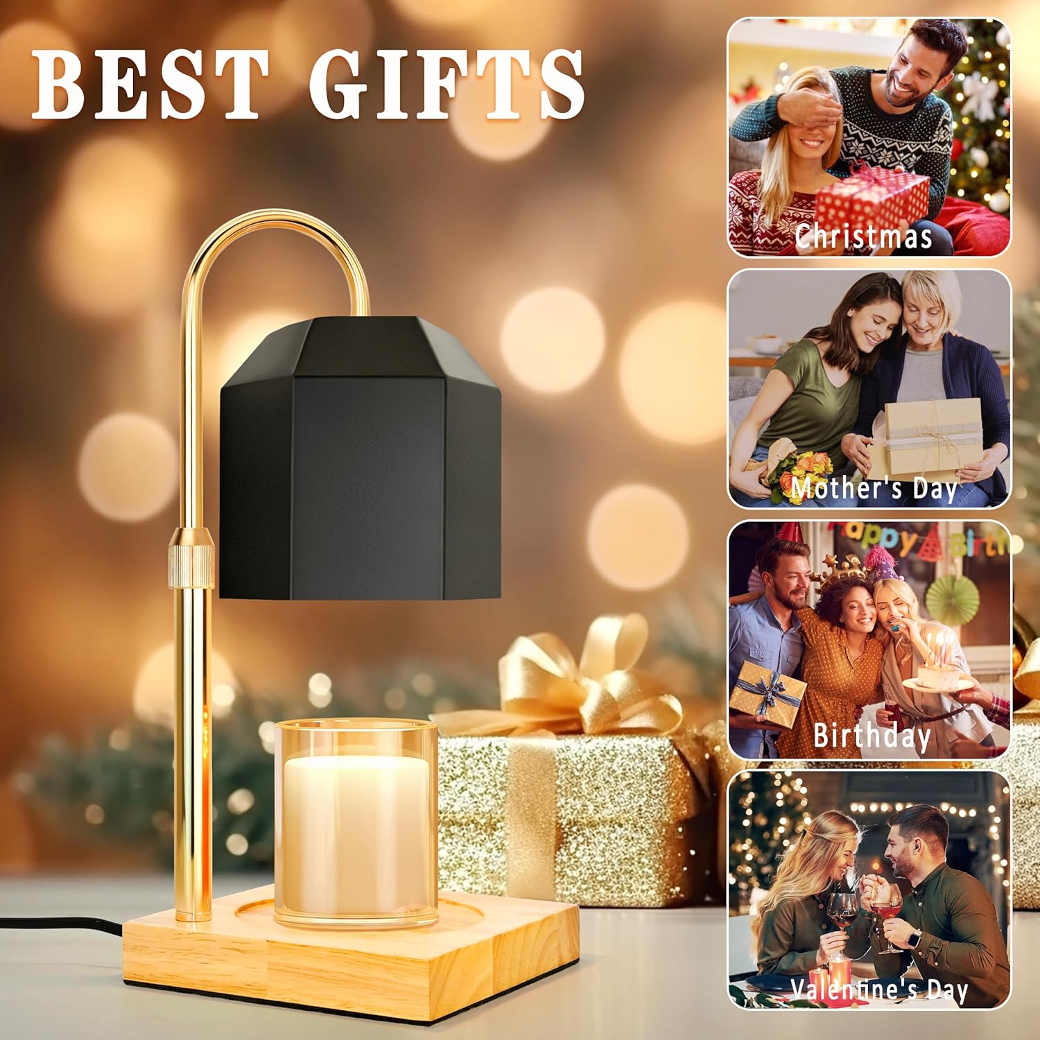 NELICOND Candle Warmer Lamp with Timer and Dimmer