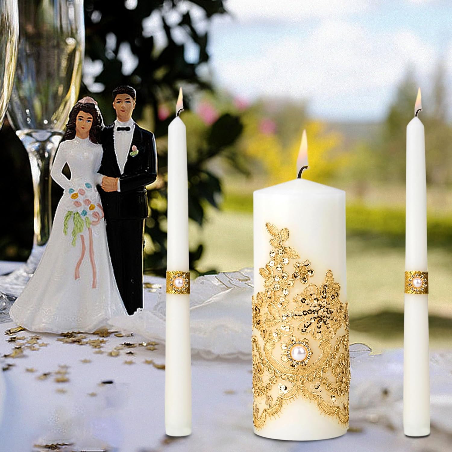 Ohmique Wedding Candle Unity Set