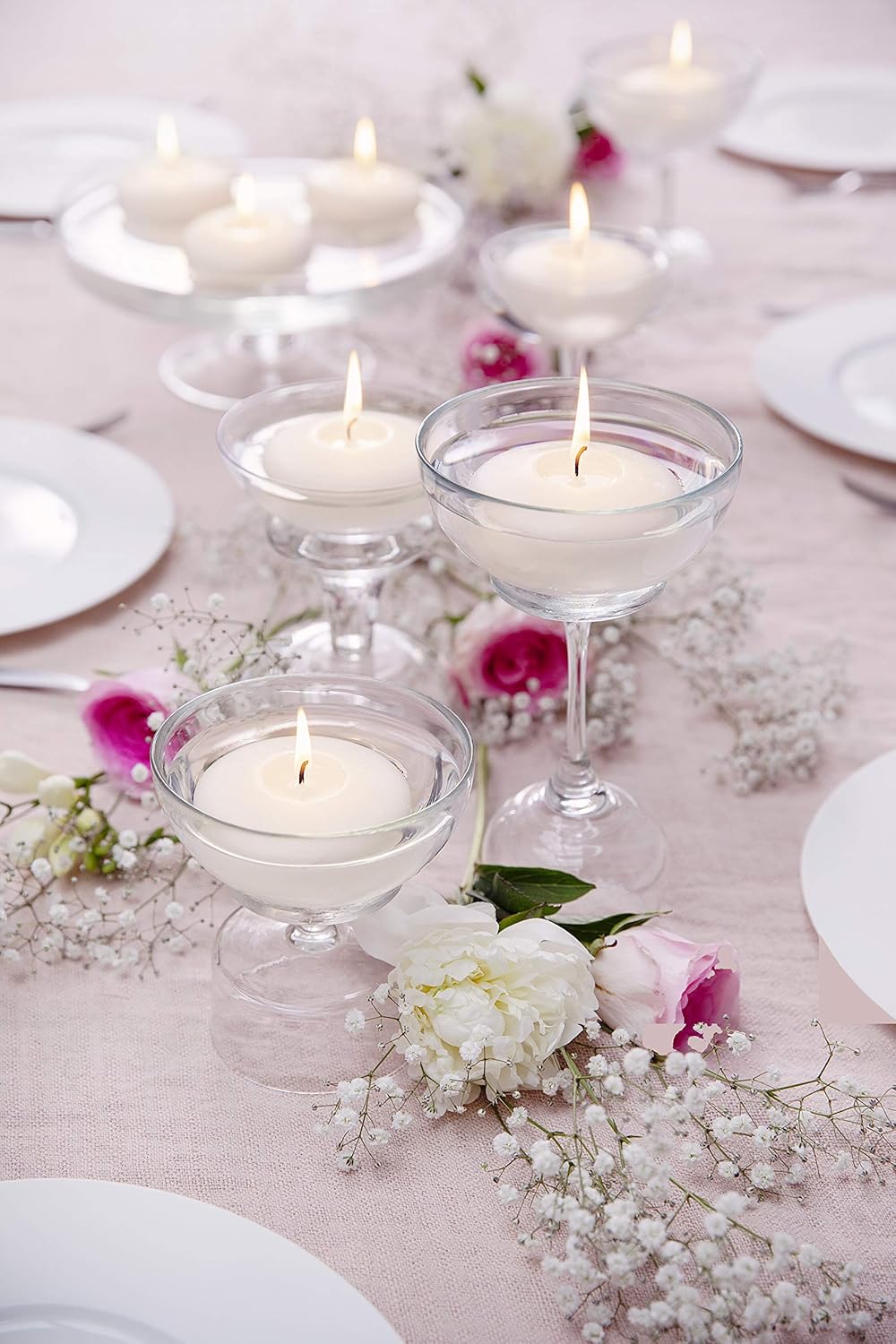 Bolsius Unscented 175 Floating Candles - Set of 40