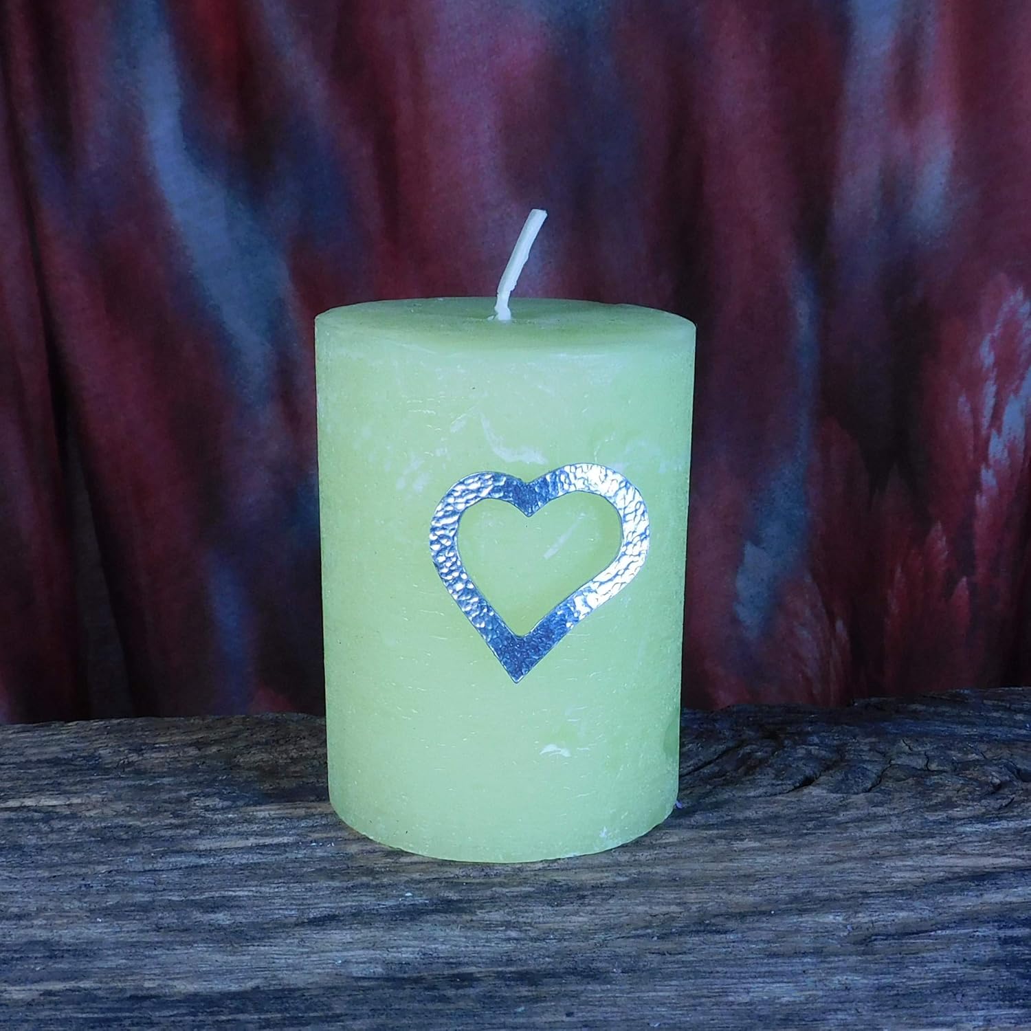 3 Heart Candle Pins for Veneration