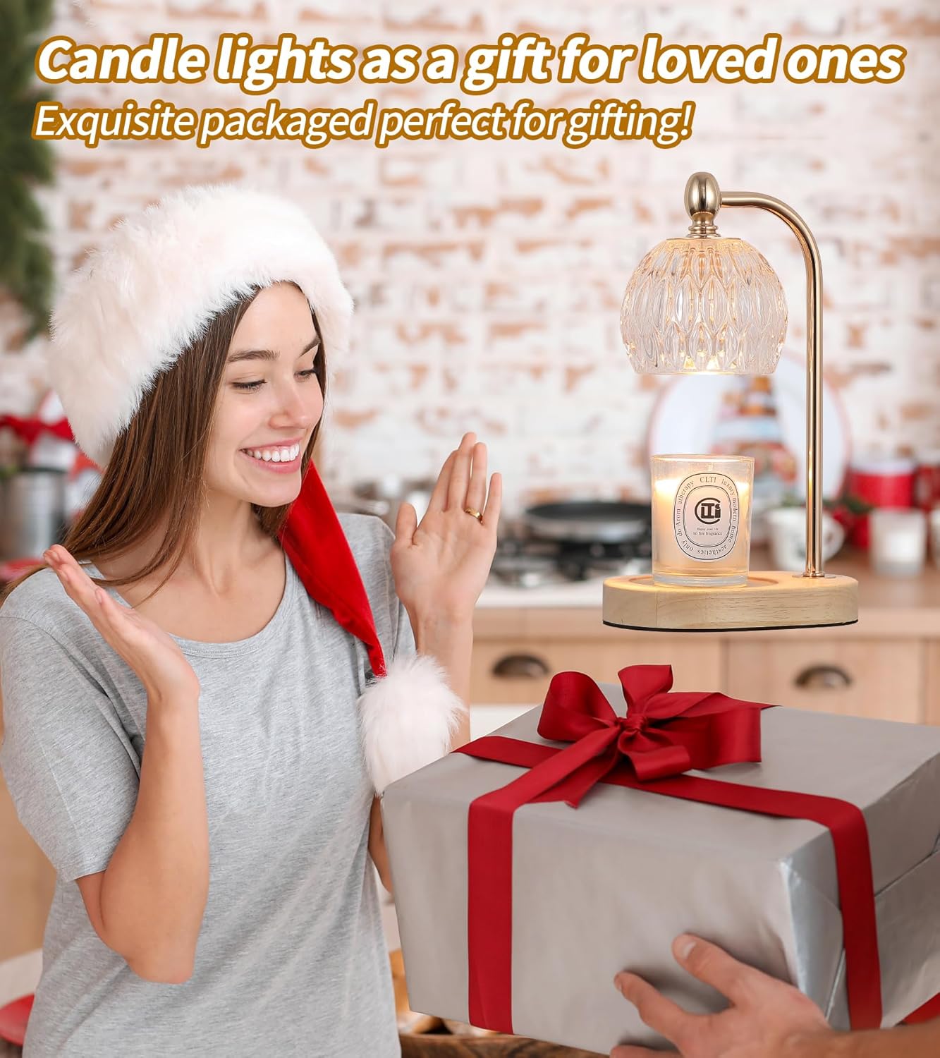 Fragrance Candle Warmer lamp with Timer Dimmer