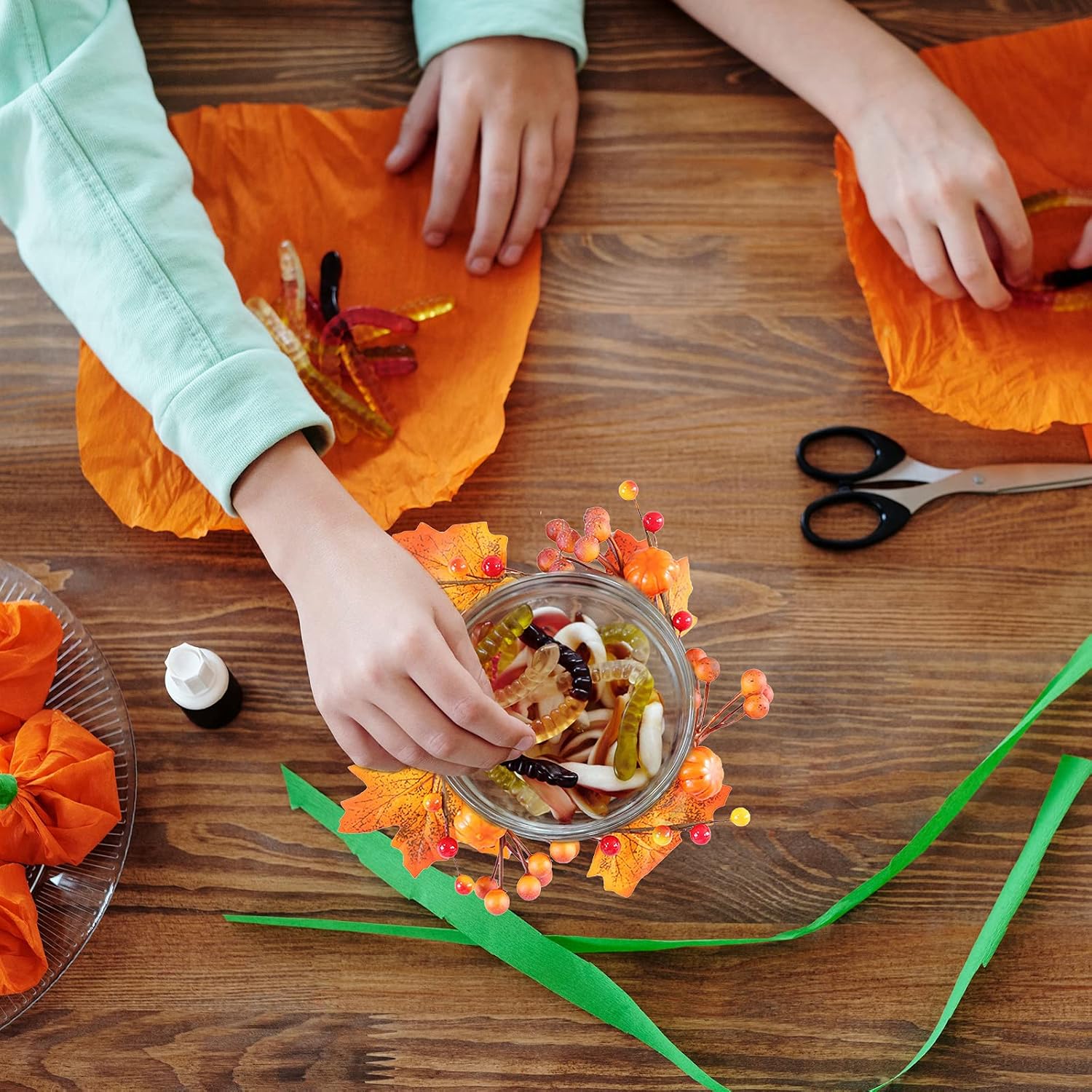 Halloween Candle Rings Wreaths for Your Haunted Home
