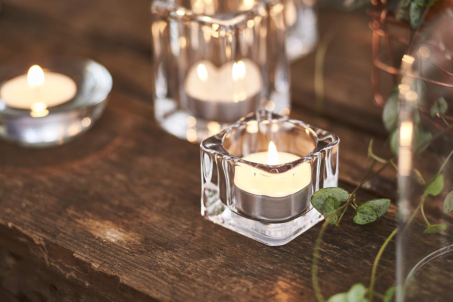 BOLSIUS White Tea Lights - Enough to Light Up Your Home