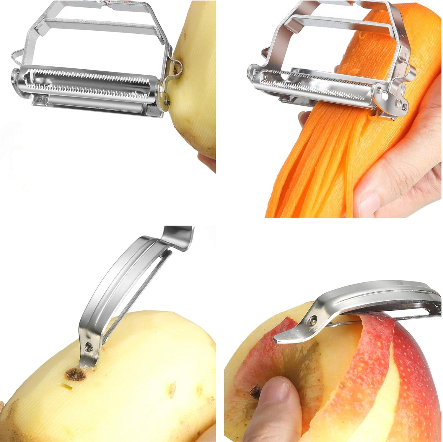 Ergonomic Vegetable Peeler Set