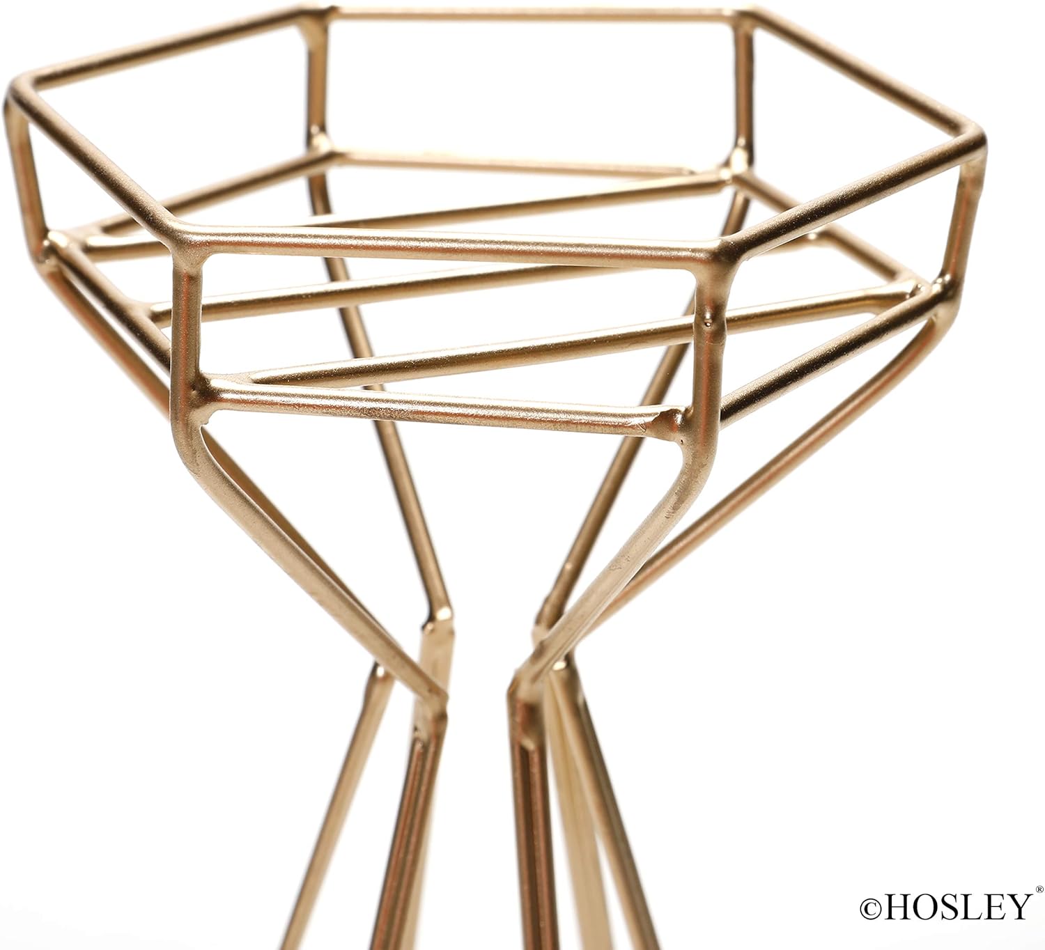 Elegant Gold Candle Holders
