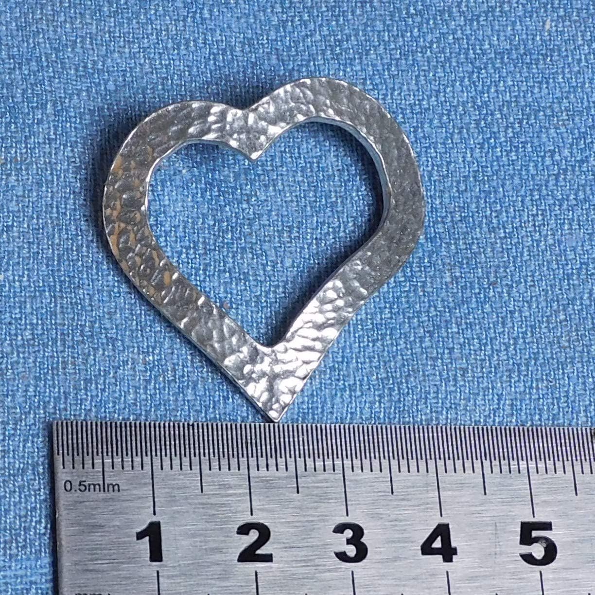 3 Heart Candle Pins for Veneration