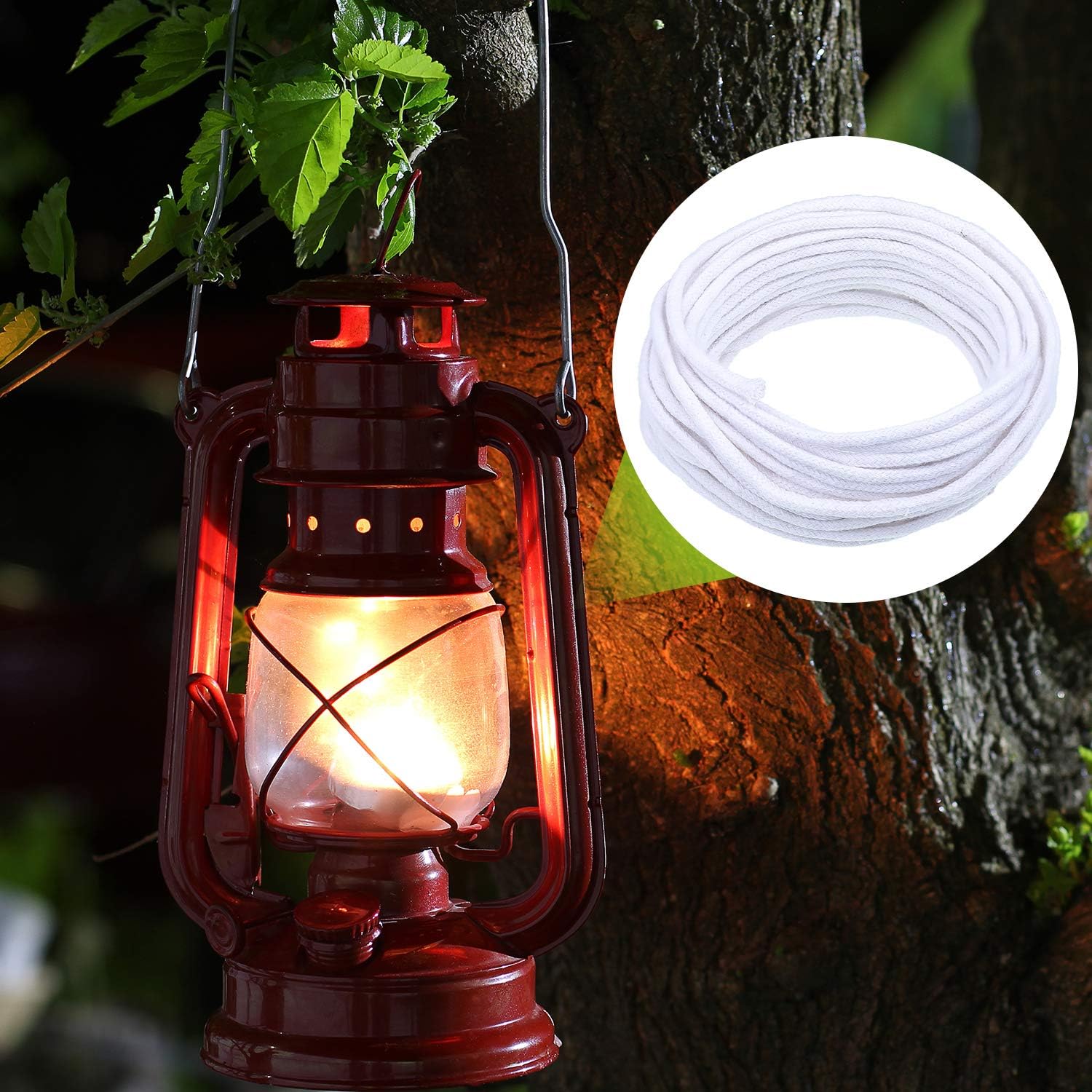 295-Ft Durable Oil Lamp Wicks for Lanterns More