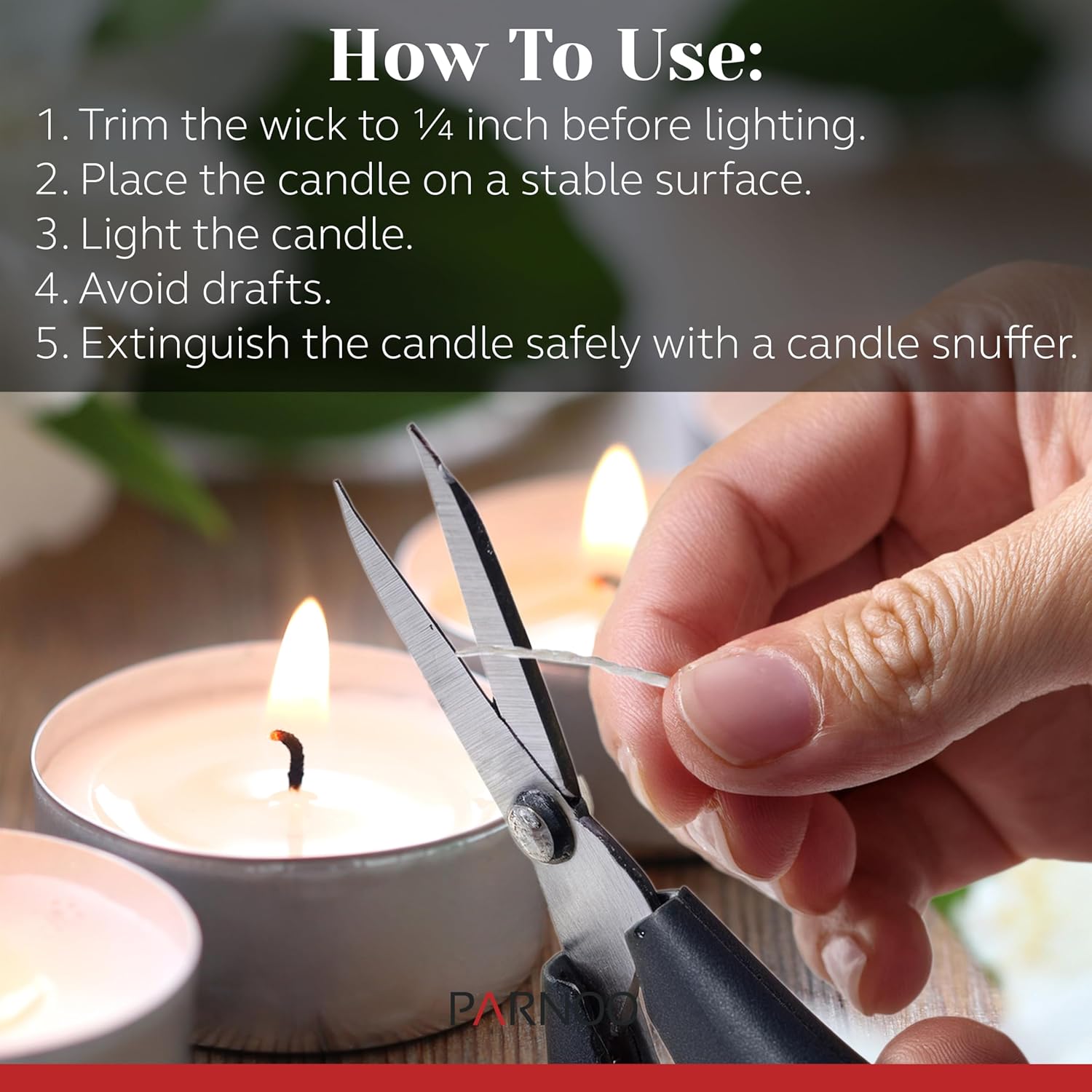 100 Pk White Unscented Tealight Candles Metal Cups