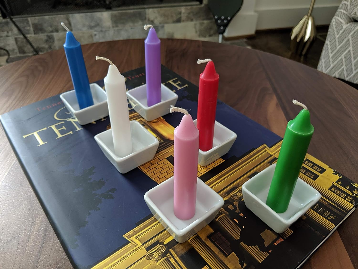 WICCA WICKS Box of 48 Colored Candles