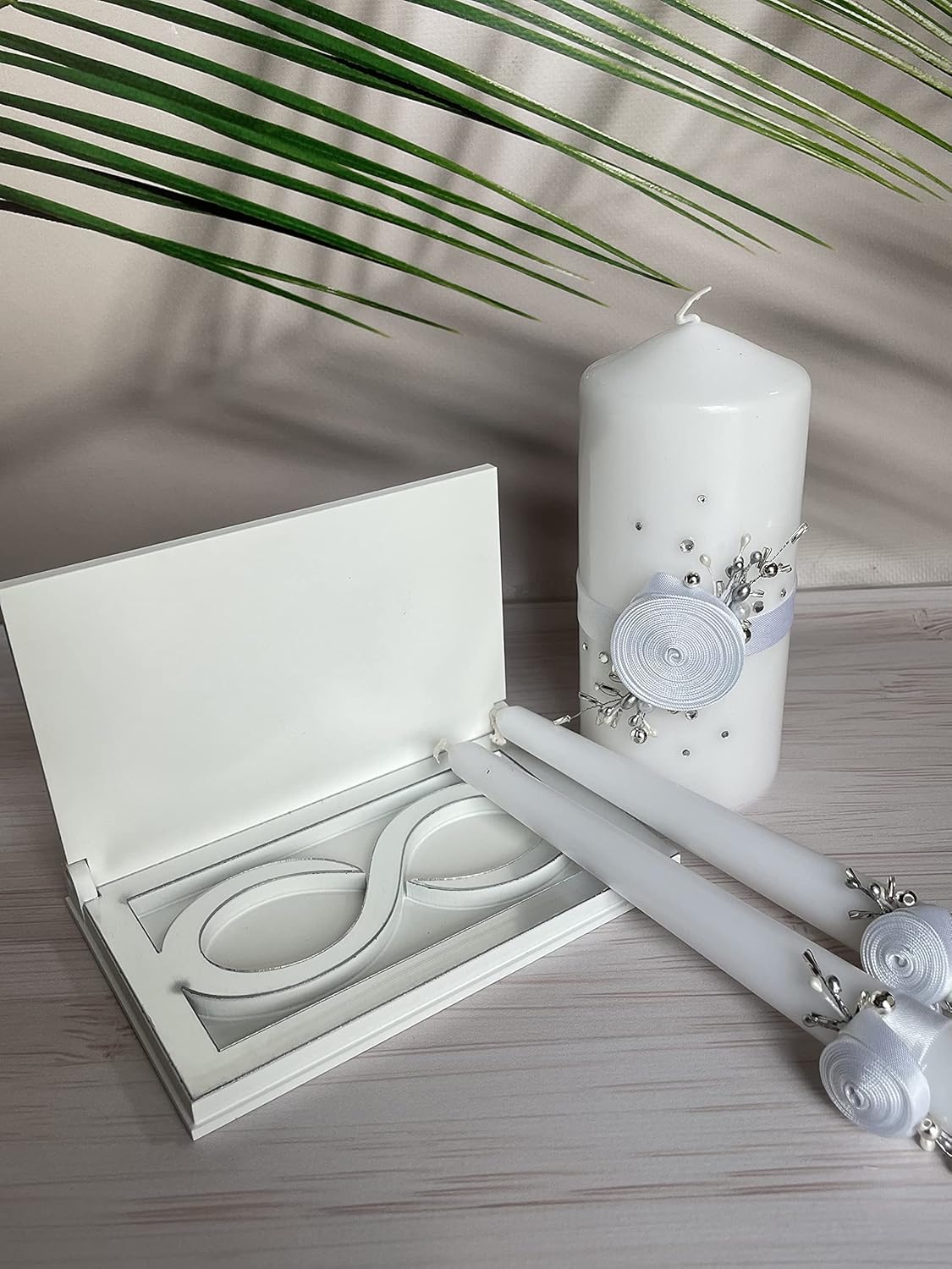 Unity Candle Set for Wedding - Aesthetic and Timeless Design